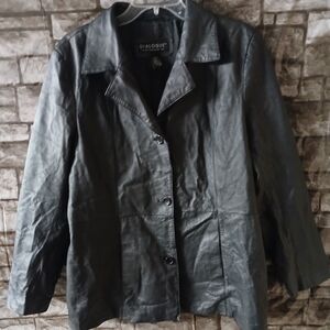 Dialogue Women's Black Leather Jacket